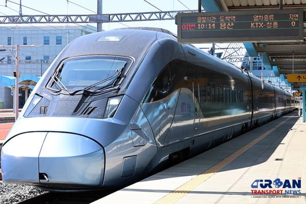 Korail unveils Next-Generation KTX-Cheongryong High-Speed Train