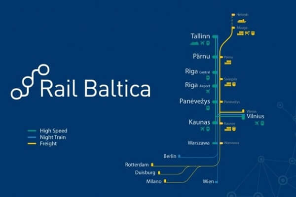 Kaunas railway node engineering infrastructure development plan for Rail Baltica project