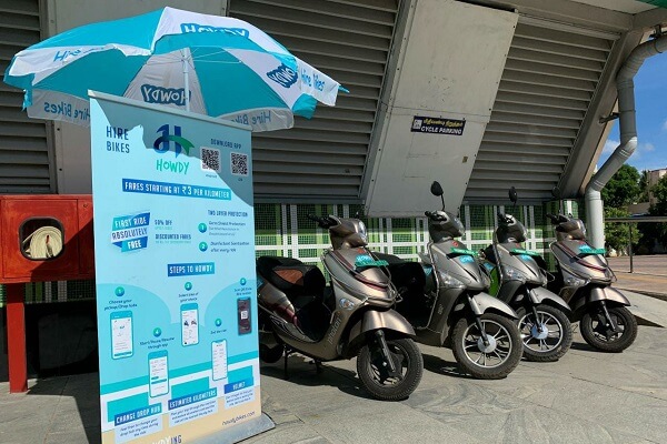 Chennai Metro launches Electric Bikes at Three Metro Stations