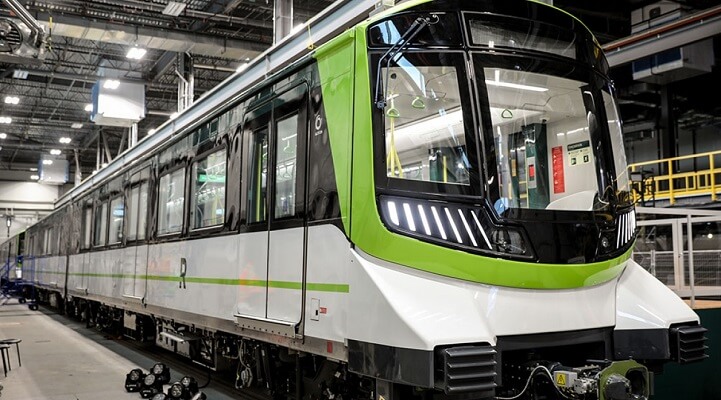 Alstom-led consortium unveils first 'Make in India' REM car in Montreal, Canada