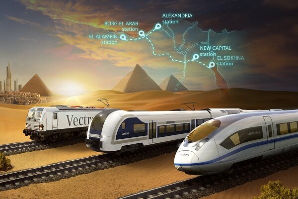 Siemens Mobility signs MoU to design Egypt’s first ever High-Speed Rail System
