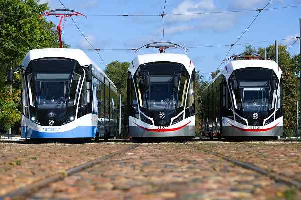 Russia's oldest Moscow tram celebrates its 123rd anniversary