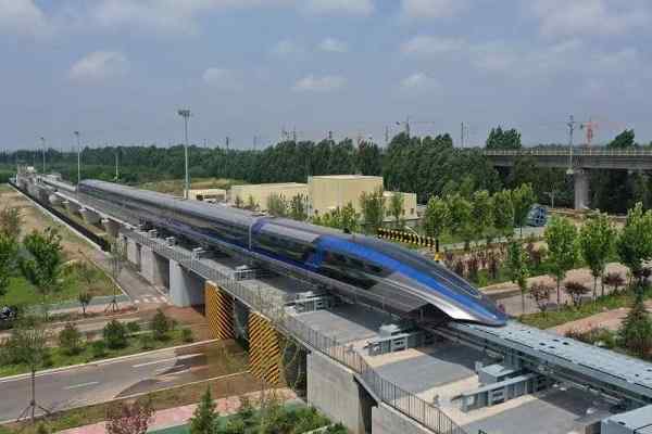 China launched World's first 600kmph high-speed maglev train in Qingdao